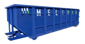 Mélimax 14 yards container for waste