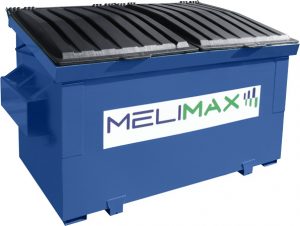 Mélimax 2 yards container for waste