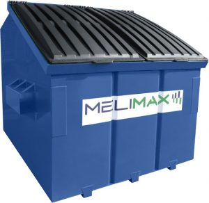 Mélimax 4 yards container for waste